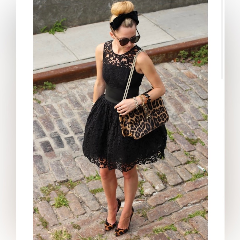 NWT asos tulip lace dress